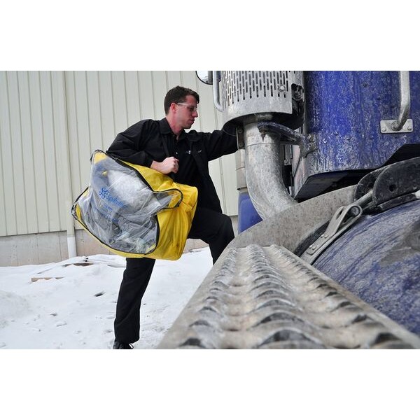Spilfyter Spill Kit, 13 gal Volume Absorbed per Kit, Bag, Gray, 24 - 411002