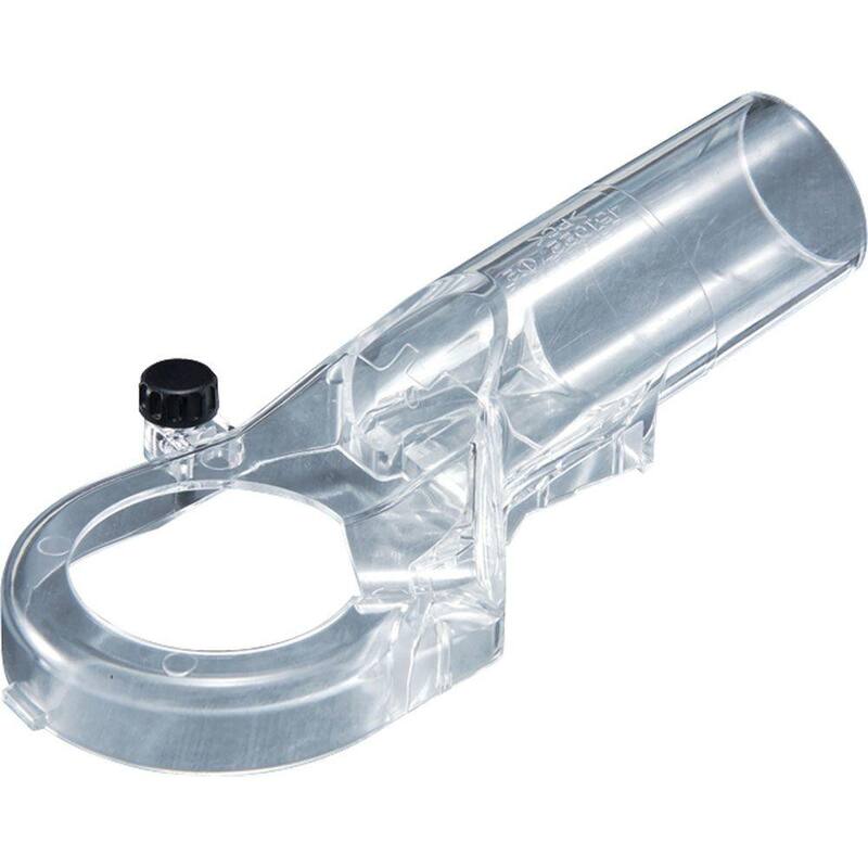 Boquilla de extracción de polvo Makita para usar con el Router Compacto de 1-1/4 HP Makita (y Base de Inmersión) modelo RT0701C - 194733-8