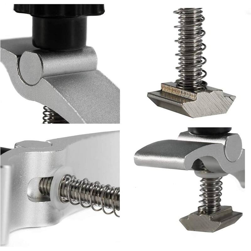 SainSmart Genmitsu 2-Pieza T-Track Mini Kit de Sujeción, Compatible con 3018-PRO/3018-PROVer/MX3 CNC Router - 101-63-MCP