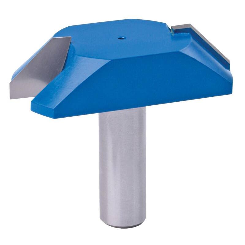 Kreg Router Bit Notch Cutter para rieles de 2 pulgadas con broca de 1/4 de pulgada - PRS4205