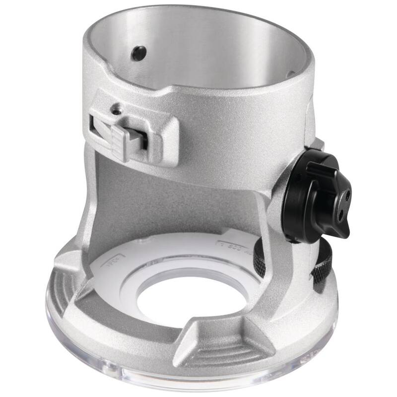 Base fija de aluminio para enrutador de palma Bosch GKF125CE - PR101