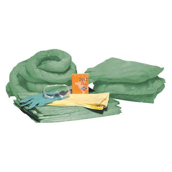 Condor Spill Kit Refill, 29 gal Volume Absorbed per Kit, 30 gal Capacity, Refill - 35ZR84