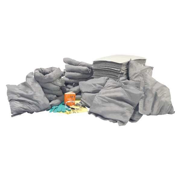 Condor Spill Kit Refill, 67 gal Volume Absorbed per Kit, 95 gal Capacity, Refill - 35ZR79