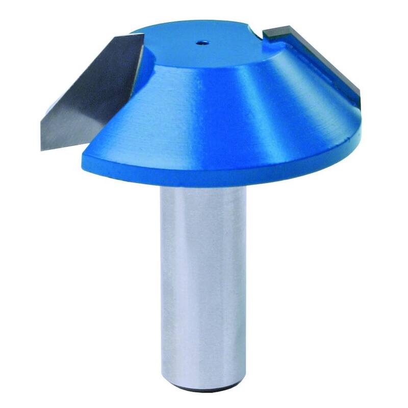 Cortador de muescas para bits de enrutador Kreg para rieles de 1-1/2 pulgadas con bits de muesca de 1/4 pulgada - PRS4200