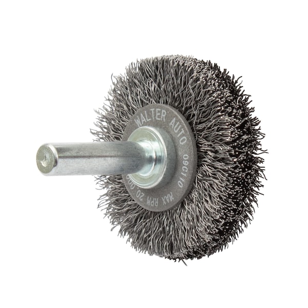 Walter Surface Technologies Allsteel 1-3/8 in. Mtd Wheel Brush - 09C110