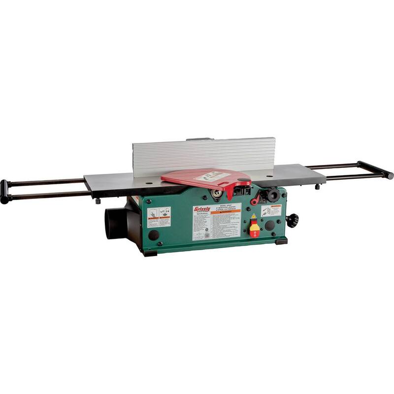 Desbastadora de banco de 8 pulgadas con cabezal cortador tipo espiral - G0947 de Grizzly Industrial