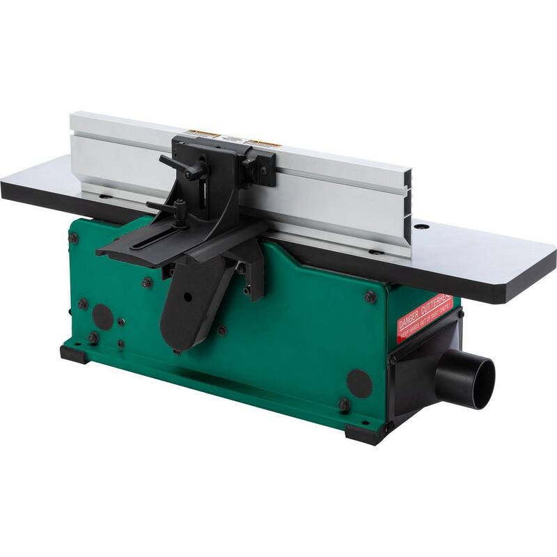 Garlopa de Banco de 6 pulgadas con Cabezal de Corte tipo Espiral - G0946 de Grizzly Industrial