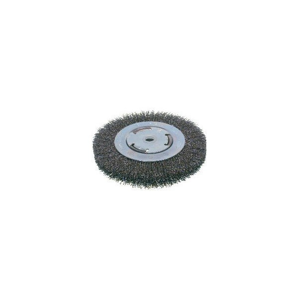 Osborn CRIMPED WIRE WHEEL - MEDIUM FACE 6 OD X .014 STEEL X 2 AH - 99015