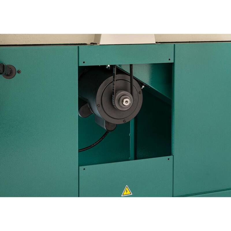 Cepilladora eléctrica Grizzly Industrial de 12 amperios y 8 pulgadas con base móvil en paralelogramo - G0857