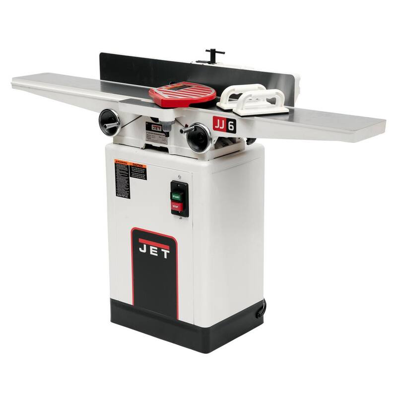 Cepillo de carpintería Jet 1 HP de 6 pulgadas con sistema de cuchillas Quick-Set, 115/230 voltios, JJ-6CSDX - 708457DXK