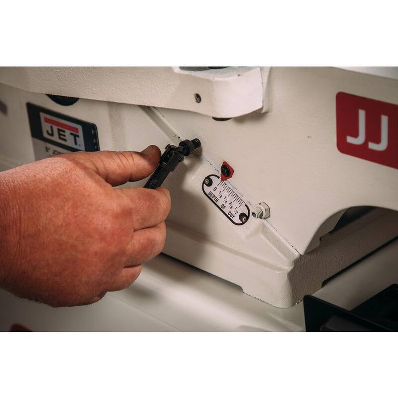 Cepilladora de banco cerrada de 8 pulgadas Jet JWJ-8CS - Kit de 718200K