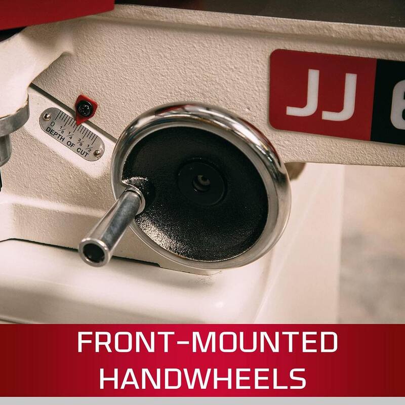 Jet 1 HP 6 in. Carpintería Long Bed Helical Head Jointer, 115/230-Volt, JJ-6HHDX - 708466DXK