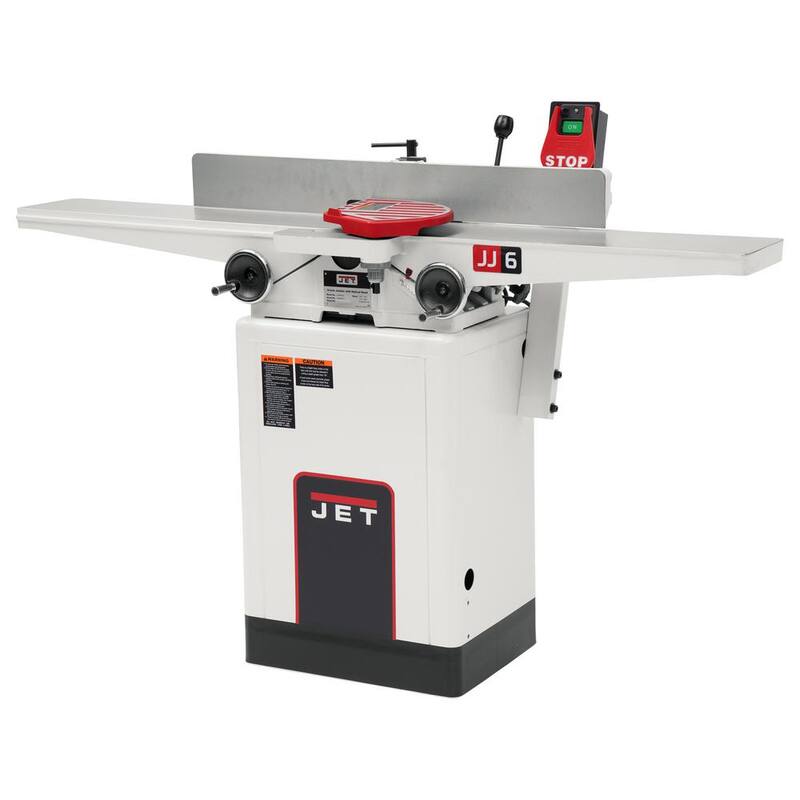 Jet 1 HP 6 in. Carpintería Long Bed Helical Head Jointer, 115/230-Volt, JJ-6HHDX - 708466DXK