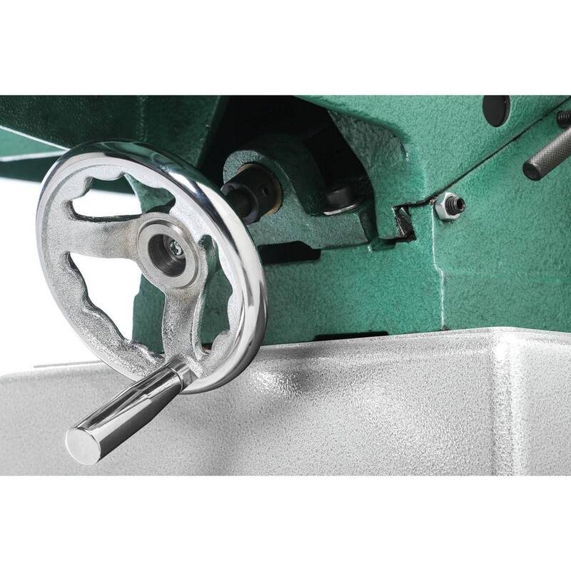 Cepillo de unión con cable de 6 pulgadas y soporte de gabinete de 14 amperios / 7 amperios de Grizzly Industrial - G0814