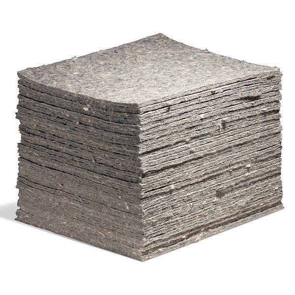 Pig Oil Water Filter Mat Pads, 18"L, 15"W, PK30 - MAT1202