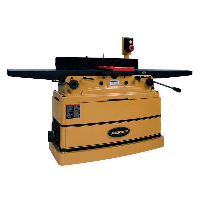 Powermatic PJ882HHT, Cepilladora Paralelogramo de 8 pulgadas con cabezal cortador helicoidal ArmorGlide, 2 HP, 1Ph 230-Volt - PM1-1610082T