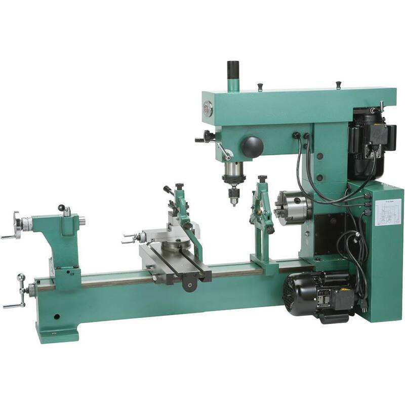 Torno/Fresadora Combo de 31 pulgadas de Grizzly Industrial - G9729