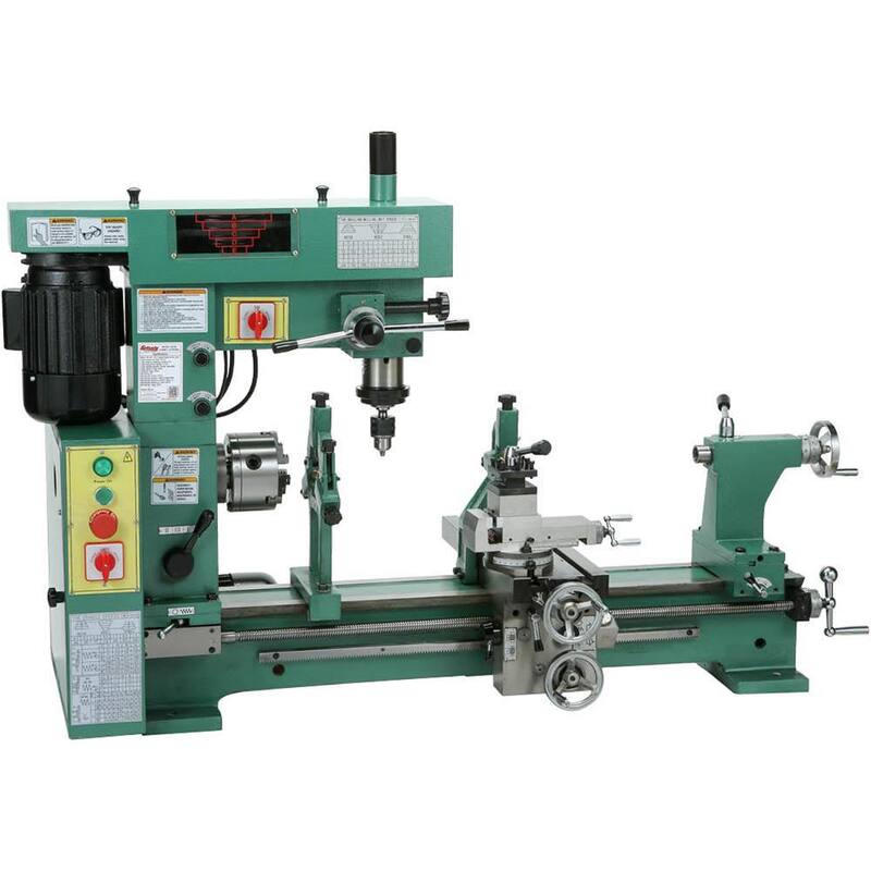 Torno/Fresadora Combo de 31 pulgadas de Grizzly Industrial - G9729
