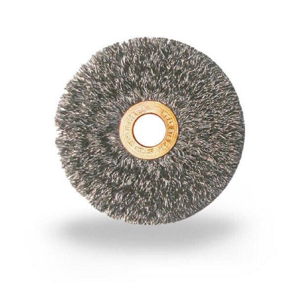 Jaz Twist Knot Wire Wheel, 4", 20 Knots, .014", Steel - 35087