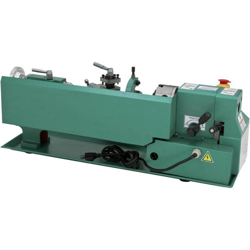 Torno de banco de velocidad variable de 7 pulgadas x 14 pulgadas de Grizzly Industrial - G0765