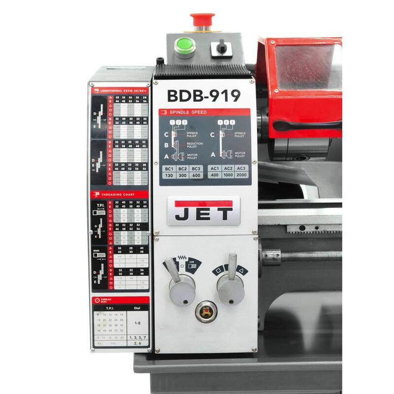 Torno de banco de accionamiento por correa Jet BDB-919 - 321378