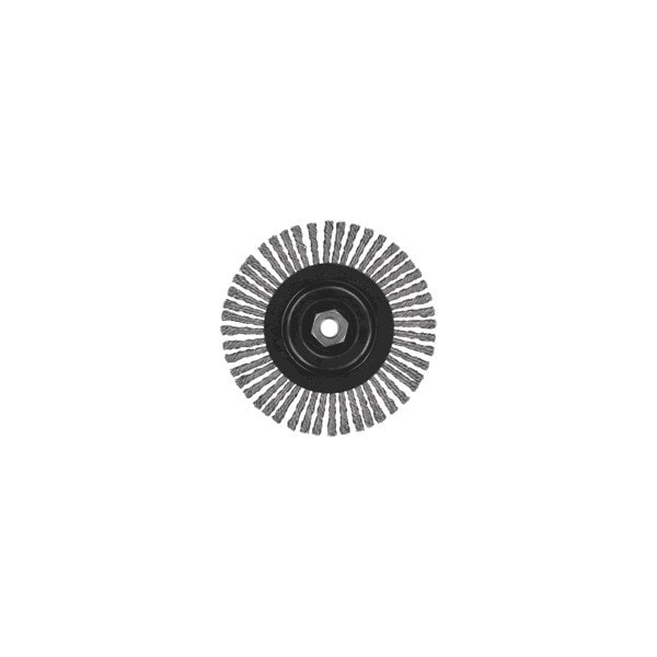 Dewalt Wire Wheel, 6-1/2in. x 5/8in.-11 XP .020 Stainless Stringer Wire Wheel - DW49252