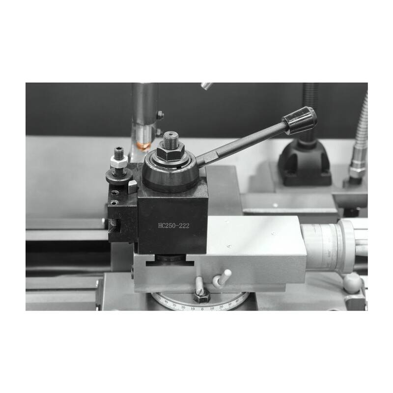 Torno para banco de trabajo de metal con cabeza engranada de 12 pulgadas x 36 pulgadas, con soporte, 2 HP 230 voltios 1 fase, GHB-1236 - 321236
