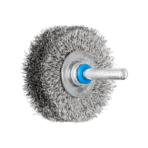 Pferd Crimped Shank, Wheel Brush, .008SS Wire, 2 - 82951