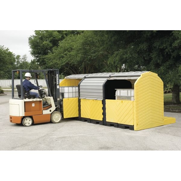 Ultratech Expansion Tank, 65 gal Spill Capacity, 30 lb. Load Capacity, Polyethylene - 1124