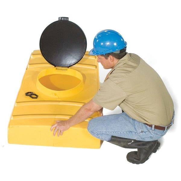 Ultratech Expansion Tank, 65 gal Spill Capacity, 30 lb. Load Capacity, Polyethylene - 1124