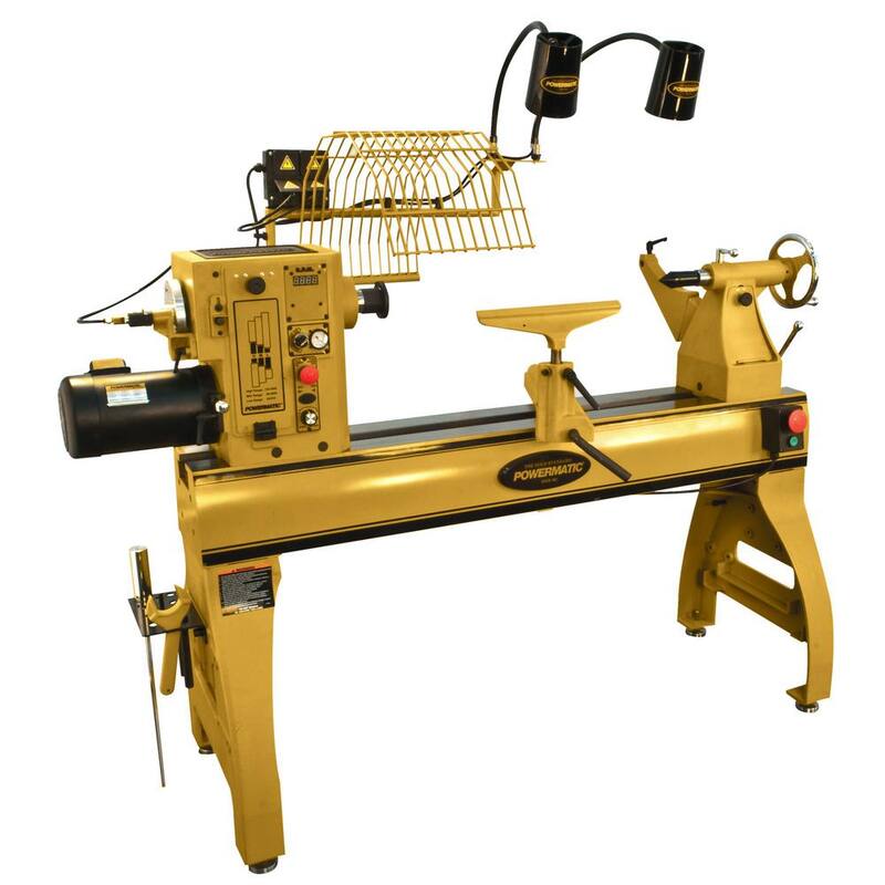 Torno Powermatic de 220 voltios 3HP 1/3PH - 1794224K