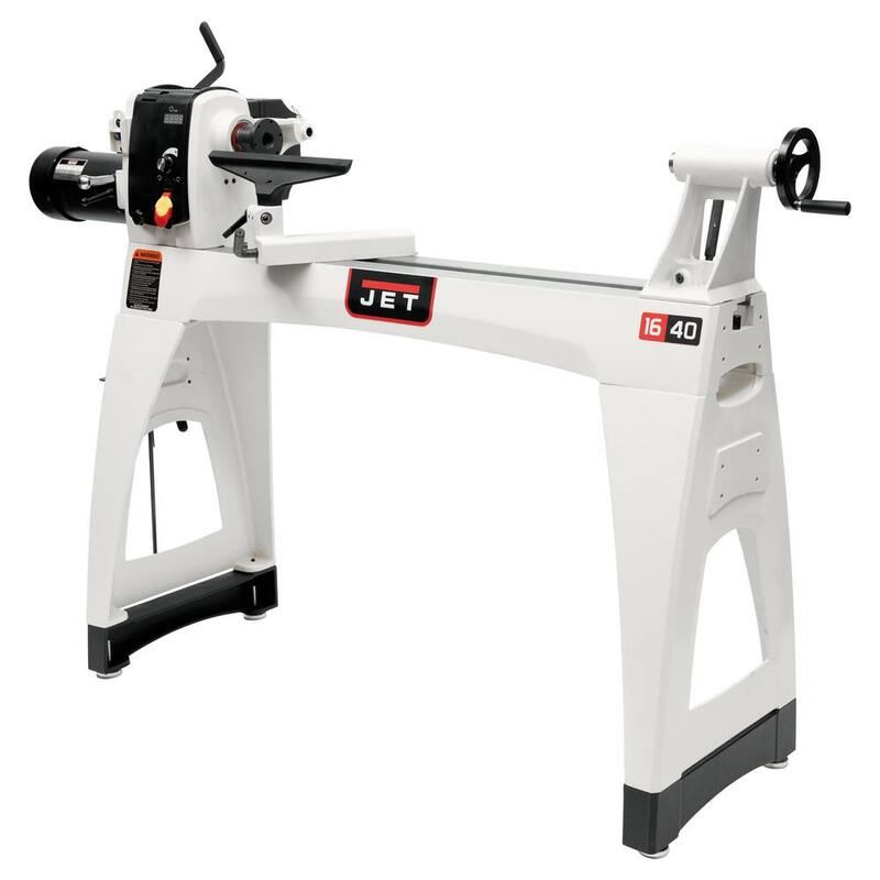 Torno de madera Jet JWL-1640EVS de 16 pulgadas x 40 pulgadas - 719500.