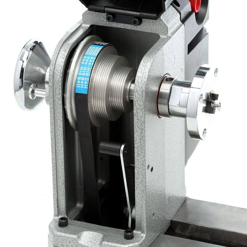 Torno de madera mini con velocidad variable de 12-1/2 pulgadas - 46-460