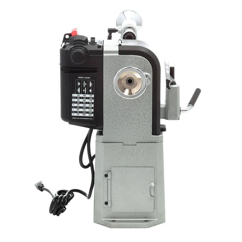 Torno de madera mini con velocidad variable de 12-1/2 pulgadas - 46-460