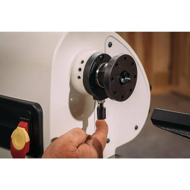 Torno de madera Jet JWL-1440VSK de 14 pulgadas x 40 pulgadas con patas - 719400K