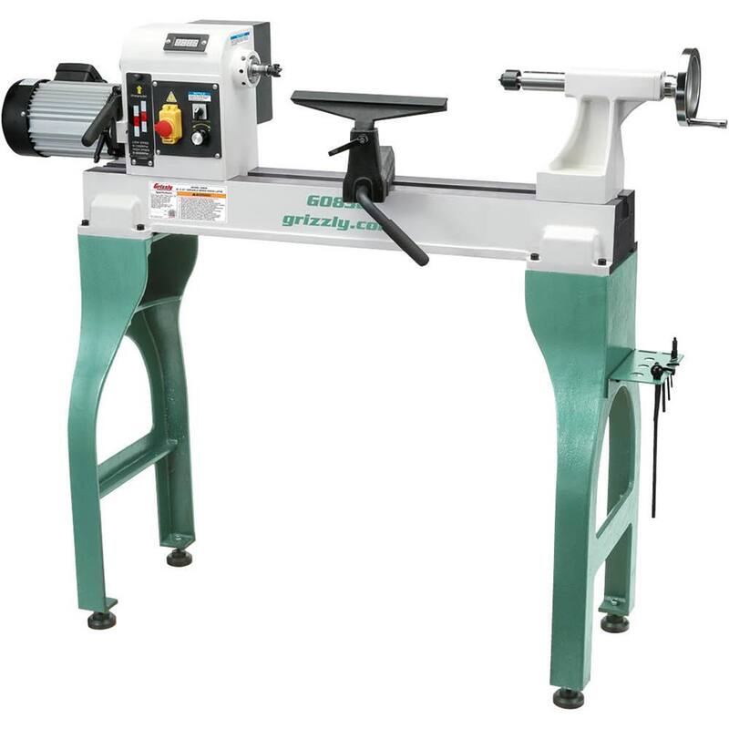 Torno de madera de velocidad variable de 16 pulgadas x 24 pulgadas - G0838 de Grizzly Industrial