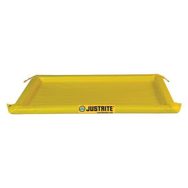 Justrite Spill Berm, 4 ft. L x 8 ft. W x 2 in. H - 28421