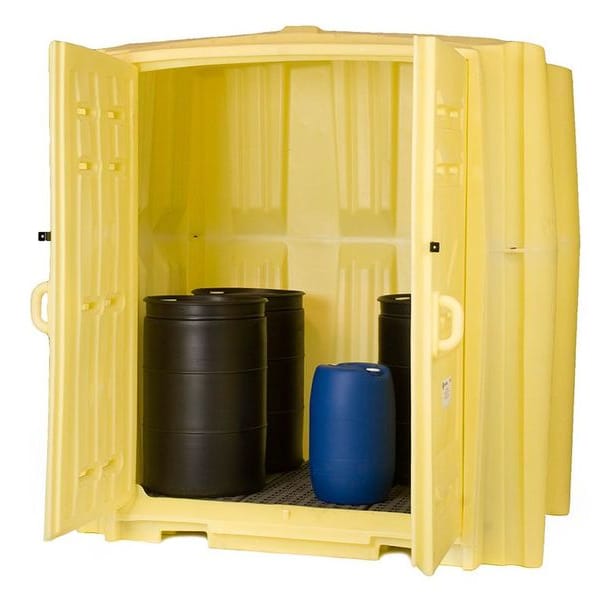 Enpac Coverd Drum Spl Contnmnt Hut, 94 in. H - 4010-YE