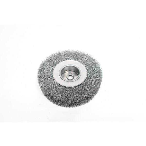 Weller 7In Wide Crimped Wire Wheel Brush - 3090