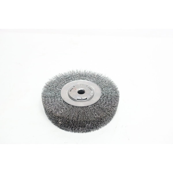 Weller 7In Wide Crimped Wire Wheel Brush - 3090