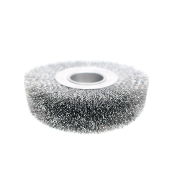 Weller 7In Wide Crimped Wire Wheel Brush - 3090