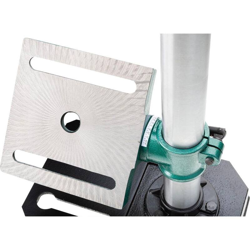 Prensa de taladro de banco de 5 velocidades de 8 pulgadas de Grizzly Industrial con capacidad de portabrocas de 1/2 pulgada - G0925
