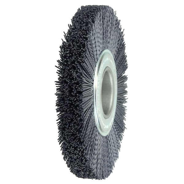 Weiler Burr-Rx 8" Crimped Filament Wheel Brush .043/120CG Fill 2" Arbor Hole - 86127