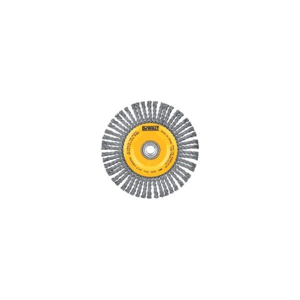 Dewalt Wire wheel, 6in. Stringer Bead Wire Wheel/Carbon Steel 5/8in.-11 Arbor .020in. - DW4936