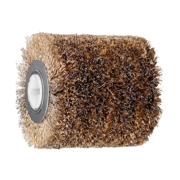 Pferd 4"  Dia.  x 4" wide drum brush - .010"crimped carbon steel wire, 3/4" Sq. drive - 81330
