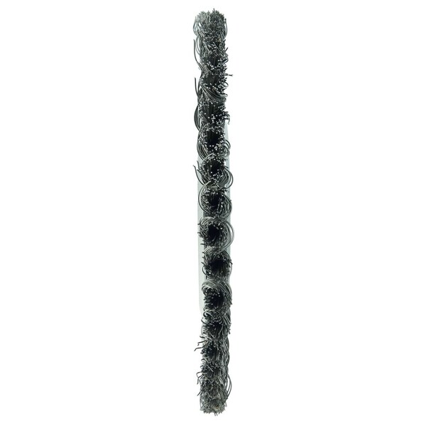 Weiler 10" Cable Twist Knot Wire Wheel, .023" Steel Fill, 3/4" Arbor Hole - 8878