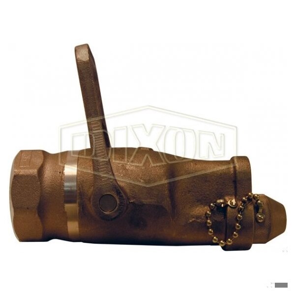 Dixon Fog Nozzle, 2-1/2 in Inlet, Brass Body - CGN250NST