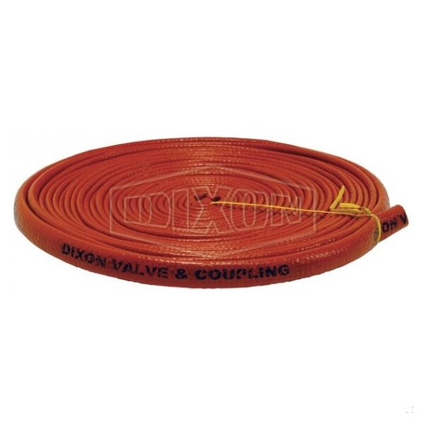 Dixon Fire Jacket, 4 in ID, Iron Oxide Red, Domestic - 10210-64