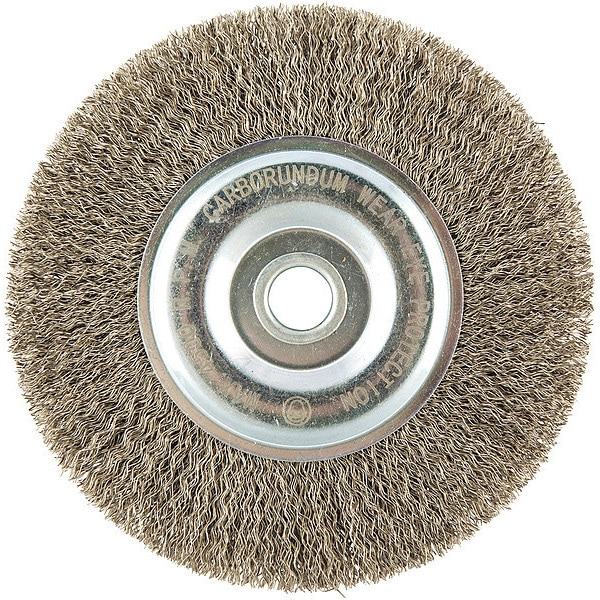 Zoro Select Wire Wheel Brush, 0.0118" dia. Wire - 66254443315