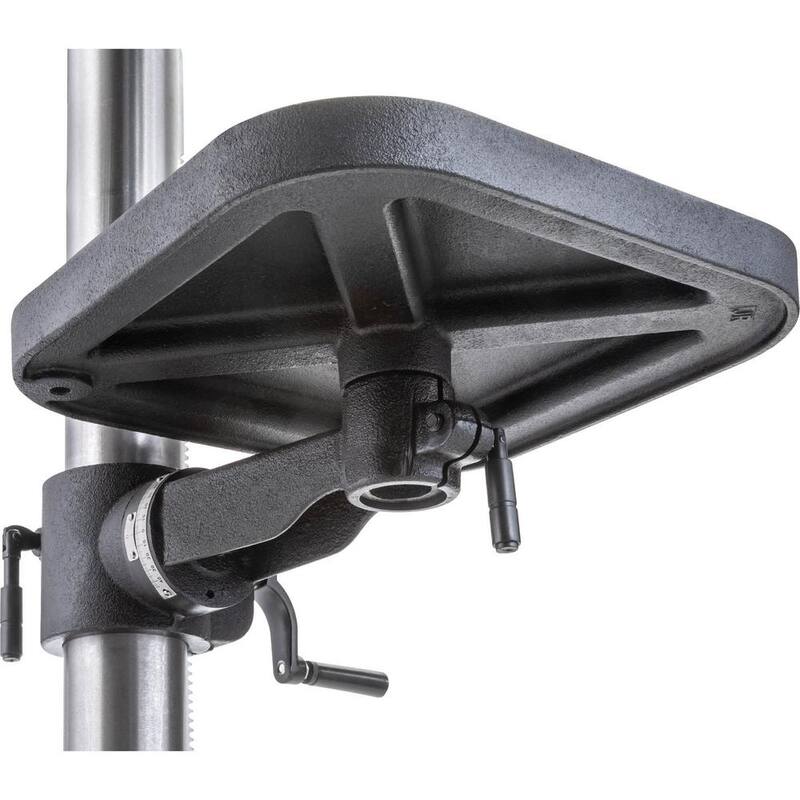 Prensa de taladro de piso de velocidad variable de 17 pulgadas con capacidad de mandril de 5/8 pulgadas - T33961